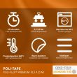 Poli-Flex Premium 415 Orange Plotter Flexfolie