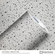 Imprimax  Terazzo Muster Grau Decormax Gold Pedras Granilite Cinza